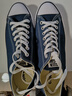 匡威（Converse）官方 All Star男女帆布低帮休闲运动鞋海军蓝102329 102329/海军蓝 42 实拍图