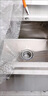 法耐（FANAI） 加厚304不锈钢一体水槽柜商用厨房洗菜盆洗手池洗碗池一体盆 【耐用右单槽】长120宽60高80 实拍图