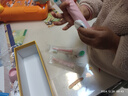 ximalong【儿童礼物】西马龙儿童电动牙刷充电式无线声波男女孩全自动3-6-12岁黄小丫 粉色（2刷头+壁挂架+儿童牙膏） 实拍图