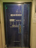 欧帝乐（OUDILE）松雅木纹甲级防盗门入户门高门楣暗铰链+2050*1170子母门+机械锁 实拍图