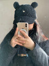 森马（Semir）羽绒服女冬季长款大毛领连帽红色厚外套收腰挺括显瘦107823113008 实拍图