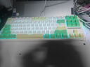 RK ROYAL KLUDGE R87机械键盘电竞游戏专用电脑办公有线客制化87键青轴茶轴银轴全键热插拔白色 如茵-冰蓝光-有线单模 青轴(50gf段落) 实拍图