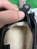 蜘蛛王 SPIDER KING 休闲鞋棉鞋男加绒羊毛保暖棉皮鞋轻便舒适高帮男鞋 216ZH22927 黑色(系带） 41  实拍图