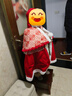 罗蒙女童保暖加厚斗篷长款披风超仙国风演出服 水华红 S 实拍图