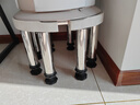 贝石 空调底座 圆形椭圆柜机加高空调底座提高排水适用于美的格力海尔长虹立式柜机空调增高支架 【不锈钢八脚】高度调节范围:28-31cm 实拍图