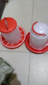 岩梦喂鸡神器自动喂食器鸡用自动饮水器小鸡鸭鹅喝水饮水壶喂鸡食槽 6斤水壶+5斤料筒（特厚组合） 实拍图