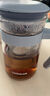 乐扣乐扣（LOCK&LOCK）便携办公室单人泡茶杯茶水分离杯旅行茶杯快客杯 米白（1壶2杯） 400ml 实拍图