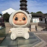 定做户外大型不锈钢圆环水景抽象镜面雕塑金属广场公园林廊架厂家 定制请咨询客服01 实拍图