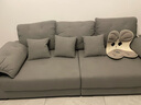杜杜美家奶油风绒布艺沙发组合 客厅小户型简约现代直排云朵沙发A61# 实拍图