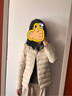 cheercoco2025冬季新款轻薄羽绒服女内胆小个子长袖圆领内穿无领轻便背心潮 杏色 L【100-115斤】 实拍图