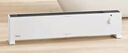 美的（Midea）石墨烯踢脚线取暖器家用电暖器浴室防水电暖气机客厅卧室大面积取暖电热取暖电器移动地暖全屋升温 NDV-F1机械款【石墨烯速热 居浴两用】 实拍图