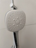 高仪（GROHE）进口恒温淋浴花洒套装 110方形手持 家用三式出水带滑杆 恒温无下水|白色手持 实拍图