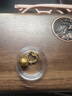 佐卡伊520礼物18K黄金耳钉爱心心形车花耳环生日礼物约0.6-0.7g E03408 实拍图