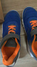 迪卡侬儿童春季网面舒适透气校园休闲运动跑步鞋皇家蓝/橙色30-4128254 实拍图