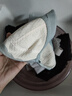 纤诗柔内衣女大胸显小超薄无海绵上托调整型收副乳透气胸罩无钢圈文胸夏 1988#灰蓝色 80C 实拍图