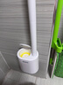 ecoco意可可一次性马桶刷挂壁式马桶刷子无死角洗厕所可换刷头卫生间厕所刷 标准灰【海洋味*8+柠檬味*8】 实拍图