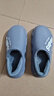 安尚芬EVA防水材质 无致癌物质认证 秋冬踩屎感男女防滑保暖棉拖鞋 蓝灰【保暖升级款】 40-41 实拍图