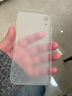 今舞 适用苹果XR手机壳超薄磨砂iphonexr全包防摔半软硬壳女男款通用商务PP类硅胶外壳保护套 透明白 实拍图