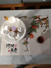 自赏新中式禅意茶水垫台面吸水沥水垫隔热布高级感茶桌垫布茶杯垫餐具 候墨持柿硅藻泥软垫 50*60cm【防潮防霉】 实拍图