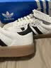 阿迪达斯【滔搏运动】adidas三叶草女子SAMBAE 休闲鞋 JI1349 39 实拍图
