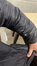 NASA MARVEL官方联名轻薄羽绒服男士外套冬季新款潮流立领简约时尚 黑色 4XL (建议170-185斤) 实拍图