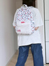 Hello Kitty双肩包女书包初高中生高颜值中学生初中生女生背包笔记本电脑包 KT涂鸦—米白 实拍图