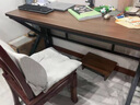 裕邻电脑桌家用学习写字桌台式书桌办公简易书桌电竞长条桌子YLZ23 【特厚22mm】古典胡桃100*60cm 实拍图