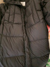 森马（Semir）90%鸭绒羽绒服女长款宽松显瘦冬季轻暖连帽外套防水109724113001 实拍图