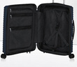 新秀丽（Samsonite）行李箱25英寸拉杆箱简约大波浪箱旅行箱包KJ1黑色托运密码箱 实拍图