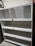 帅仕（shuaishi）厨房用具置物架落地多层餐边柜收纳碗柜家用橱柜微波炉烤箱储物柜 【加高加厚】白5层120长42深丨双线孔可通电丨一体侧板 实拍图