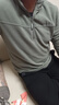 探路者抓绒服 男士24秋冬户外防风保暖防风抓绒外套TACCCM91362 灰绿 L 实拍图