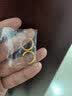 中国黄金（CHINA GOLD）黄金耳钉女士莫比乌斯耳环耳饰足金耳圈七夕情人节生日礼物送女友 莫比乌斯耳环一对 约1g【品牌礼盒】 实拍图