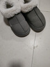 朴西女士棉拖鞋冬季包跟室内厚底居家居情侣款保暖加绒冬天棉鞋女 深灰 42 【42-43】 实拍图