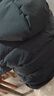 京东京造【聚热羽绒plus+】男士羽绒服外套冬季防钻绒中长款黑色S 实拍图
