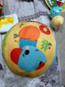 费雪（Fisher-Price）儿童玩具球静音拍拍球无声弹力球小皮球海绵球15cm生日礼物礼品 实拍图