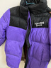 雪中飞【双面穿】儿童羽绒服冬季轻薄男女童面包服羽绒服蝶恋紫110cm 实拍图
