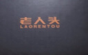 老人头（LAORENTOU）皮鞋男商务正装鞋头层牛皮系带透气耐磨防滑男鞋子 A30303 黑 43  实拍图