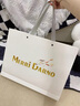 merridarno纯羊毛披肩女刺绣羊毛围巾秋冬季加大加厚保暖百搭妈妈围脖礼盒装 古红-妙香 实拍图