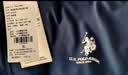 U.S. POLO ASSN.夹克男连帽透气情侣冲锋衣加绒加厚棉服外套男棉衣上衣藏蓝 XL 实拍图