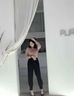 冰丝小脚哈伦裤女款夏季薄裤子时尚显瘦高腰大码黑色新款女士裤子 黑色【 1918-3夏季薄款冰丝】 4XL  建议【145-160斤】 实拍图
