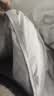奈士迪95白鸭绒羽绒被加厚保暖冬被芯单人鸭绒被冬天季春秋被子 浅灰色 200*230cm冬被（填充1300g） 实拍图