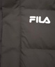 FILA 斐护科技|斐乐女装长款羽绒服冬季休闲简约连帽保暖羽绒外套 正黑色-BK 160/80A/S 实拍图