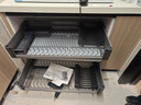 悍高（HIGOLD）拉篮橱柜抽屉式厨房碗篮碗柜碟架置物架铝合金调味篮阻尼导轨拉篮 900柜2层【大容量】慧影Mi拉篮 实拍图