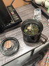 全度高硼硅耐高温办公杯茶杯烟灰色杯子简约带过滤茶水分离玻璃杯迷你 墩墩杯大号烟灰色 450ml 1只 实拍图