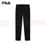 FILA 斐乐官方男士针织长裤基础简约健身运动直口裤 RD宝蓝-NV L 175/84A 实拍图