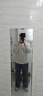 迪卡侬（DECATHLON）冬季内搭速干长袖t恤男训练服运动速干衣健身跑步上衣RUNM 燕麦白（速干+三季+手表视窗） XL 实拍图