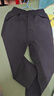 加绒休闲裤男宽松舒适简约纯色休闲百搭加厚保暖男裤 实拍图