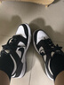 NIKE耐克DUNK LOW(GS)中大童运动鞋女鞋春夏黑白熊猫CW1590-100 35.5 实拍图