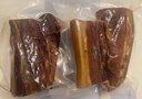 蜀腊记（SHULAJI）四川特产烟熏腊肉五花肉川味熟食腊味咸肉美食下酒菜年货送礼礼品 偏瘦后腿3斤(500gx3袋) 实拍图