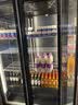 扬子（YANGZI）展示柜饮料柜全屏柜冷藏网红酒水柜啤酒柜超市便利店冰箱冰柜商用酒吧酒水保鲜柜全屏冷饮柜饮料柜 三门黑色【1500*600*2010】一级能效|东贝 【豪华款酒水柜】无边框铝合金【变频 实拍图